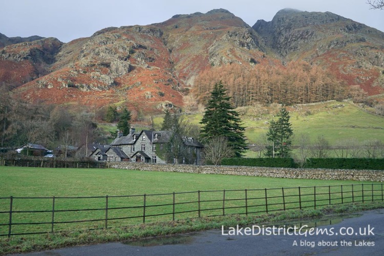 From the New Dungeon Ghyll car park in Langdale