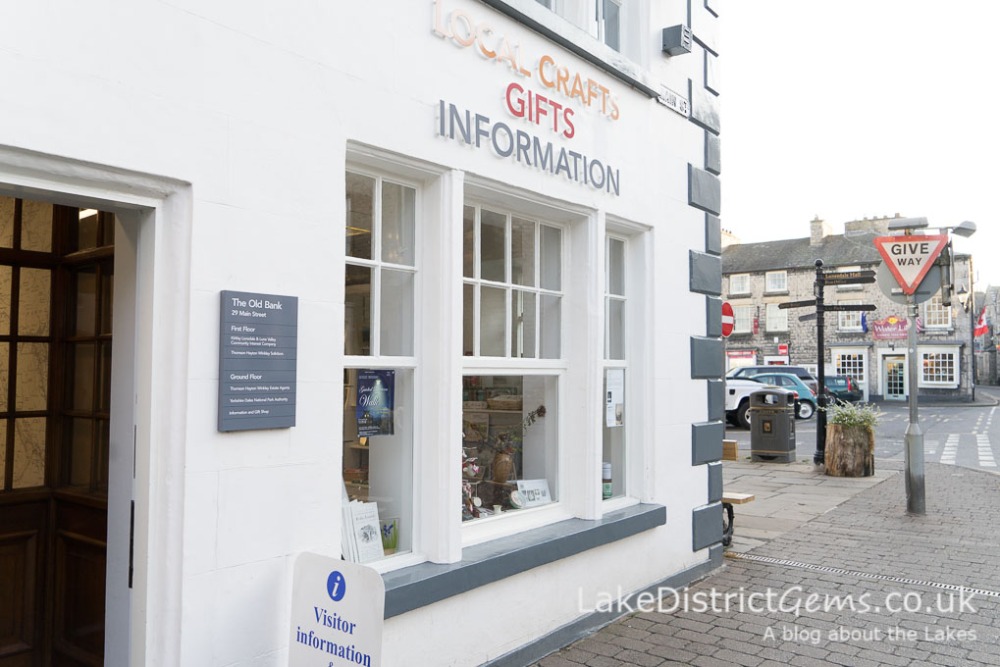 The tourist information centre near the market square, Kirkby Lonsdale