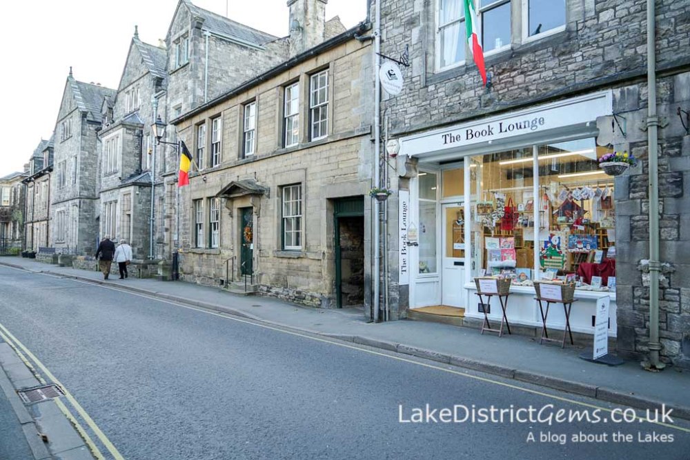 More shops and buildings on Main Street, Kirkby Lonsdale